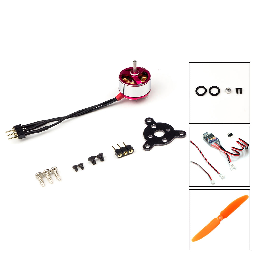 LinkMejor RC Power Combo MM1104 1104 KV3700 3700KV Brushless Motor +1S/2S 5A ESC+5030 Prop for RC Fixed Wing Airplane Plane