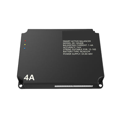 Battery Active Balancer 1-4A Balancing Current 1mV Accuracy DC40-60V for 15-16S NCM LFP