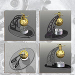 NIKOLATOY Steam Heating Thermal Energy Rotating Flying Ball Steam Engine Model Ornaments Physics Experiment Science Discovery Production Invention Desktop Decorations Collection Toys