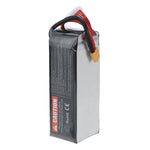 LinkMejor Power 22.2V 6000mAh 75C 6S LiPo Battery XT60 Plug for RC Drone