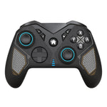 6130 Tri-mode Wireless Gamepad bluetooth Controller Built-in Six-axis Gyro Support 2.4G/Wired/bluetooth Remote RGB  Joystick Gamepad for IOS/Android/PC/TV Steam