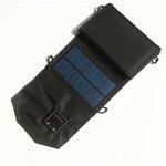 5V 15W USB Solar Chargers with 5 Folding Solar Panel Portable Solar Cell Waterproof Solar Battery Chargers Power Bank