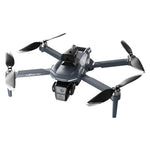 LinkMejor XT606 GPS 5G WiFi FPV with LCD Screen Controller 720P HD Dual Camera Servo Gimbal 360° Obstacle Avoidance Brushless Foldable RC Drone Quadcopter RTF