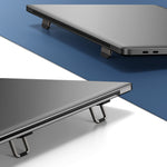LinkMejor Slim Laptop Stand for Computer Keyboard Holder Mini Portable Laptop Stands for Macbook Xiaomi Notebook Aluminum Support