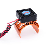 LinkMejor New 36 Series Heatsink Fan Cooling For 1/10 HSP HPI tamiya FS Kyosho Yokomo Wltoys 36mm Motor RC Car Parts