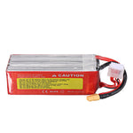 LinkMejor Power 22.2V 3700mAh 100C 6S Lipo Battery XT60 Plug for for FPV RC Drone
