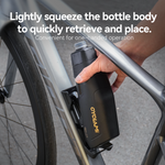 LinkMejor Bicycle 650ml Aerodynamic Water Bottle Bracket Set Bike Water Bottle MTB Road Frame Down Tube Riding Water Kettle