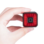 LinkMejor Smart Bike Taillight 350mAh Battery Waterproof 6 Light modes 26g Lightweight Mini Bicycle Back Light