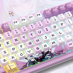 LinkMejor KS99 Tri-Mode Mechanical Keyboard with Multimedia Knob 98 Keys Gasket Structure RGB Backlit Hot Swappable 6000mAh Battery Wireless bluetooth Custom Gaming Keyboard