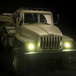 LinkMejor B36-3 Ural 1/16 2.4G 6WD RTR Rc Car Military Truck With Trailer Rock Crawler Vehicle Models Toy Proportional Control