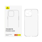 LinkMejor Simple Series Transparent Mobile Phone Case for iPhone 16 Pro Max Shockproof Protective Mobile Cover with Airbag for iPhone 16 Plus Oil-resistant Soft TPU Silicone Shell