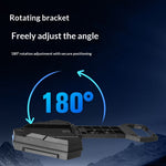 LinkMejor CD12/CD13 Magnetic Triangle Work Light USB Rechargeable 48 LEDs Dual Mode Waterproof Portable Flashlight for Camping Emergency Repair Warning Light