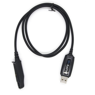 LinkMejor Programming Cable Cord CD for Baofeng BF-UV9R Plus A58 9700 S58 N9 Walkie Talkie UV-9R Plus A58 Radio&PC