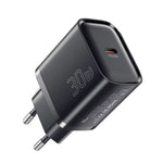 LinkMejor ES-CD52 30W 1-Port USB PD Charger USB-C PD3.0 QC3.0 FCP SCP BC1.2 iP2.4A Fast Charging Wall Charger Adapter EU Plug for iPhone 16 16 Pro 15 14 13 Pro Max for Huawei Pura 80 Ultra for Xiaomi MIX Flip 2