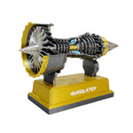 LinkMejor Miniature Trent 900 12cm Turbofan Engine Model Desktop Ornaments Science Discovery Toys