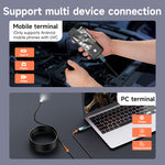 Industrial Endoscope ES01 4.3 Inch Screen 5M 1080P HD IP67 Waterproof Video Inspection Camera Cable Rechargeable Battery