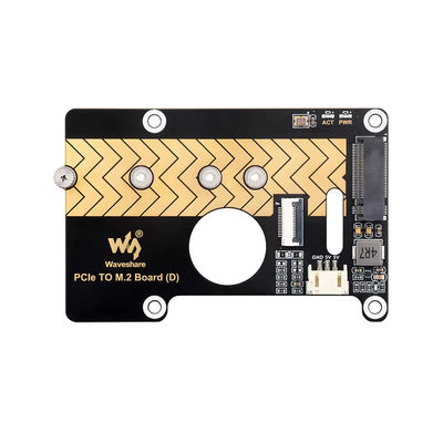 Raspberry Pi 5 PCIe To M.2 Adapter Board NVMe SSD Support High-Speed Data Transfer 2280 2260 2242 2230 Sizes 8Gbps