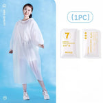 IPRee Portable Thickened Raincoat Travel Outdoor Rainwear Waterproof Women And Men Disposable Camping Rain Cover Travel Supplies