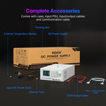 LinkMejor RD RD6012P 720W 60V 12A Assembled Set 5-digit CNC Adjustable AC to DC Regulated Power Supply for Laptop Mobile Phone Repair