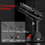 Suitu 5000Pa Car Cordless Vacuum Cleaner Dust Cleaner Household Powerful Blower Dust Blower Smart Brushless Vacuum Cleaner For Home Car Dual Use