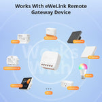 LinkMejor S-Mate2 eWeLink Remote Control via Smart Switch for Smart Home Work with Alexa Google Home IFTTT