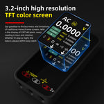 LinkMejor S500 Smart Graphic Multimeter 3.2 Inch TFT Screen 1000V DC AC Voltage 10A Current High Precision Portable Tester Electric Measurement Tool