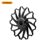 WEST BIKING 3/5 CM Mountain Bicycle Ceramic Rear Dial Guide Wheel 11T 13T Tooth Derailleur Aluminum Alloy Perrin Bearing Tension Wheel
