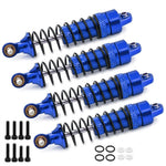 4PCS Upgraded Shock Absorbers Dampers for 1/18 LaTrax RC Cars Vehicles Models Spare Parts Accessories#7665