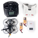 LinkMejor CineApe 25 Analog 2.5Inch 4S Cinematic Whoop RC FPV Racing Drone RTF with RadioMaster TX12 Mark II Remote Controller FPV Goggles