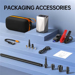 6000A Peak Car Jump Starter with Air Blower 24000mAh Emergency Starting Inflator Air Pump Suction Blower GF-01 Portable Power Bank All-in-one Machine Digital Display LED Multifunctional