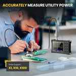 LinkMejor DSO154Pro Mini Handheld Digital Oscilloscope 154pro 40MSa/s Sampling Rate 18MHz Bandwidth PWM Signal Generator LCD Display