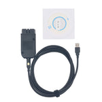LinkMejor 24.7 Scanner Tool Cable OBD2 Diagnostic Multi-language HEX V2 Wesheu LinkMejor COM for VAG for Audi/Skoda/Volkswagen