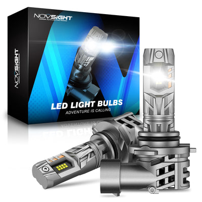 LinkMejor A500-N63 2PCS 6500K Car LED Headlight Bulbs 20000LM/Pair Cool White IP68 Waterproof LED Headlamp