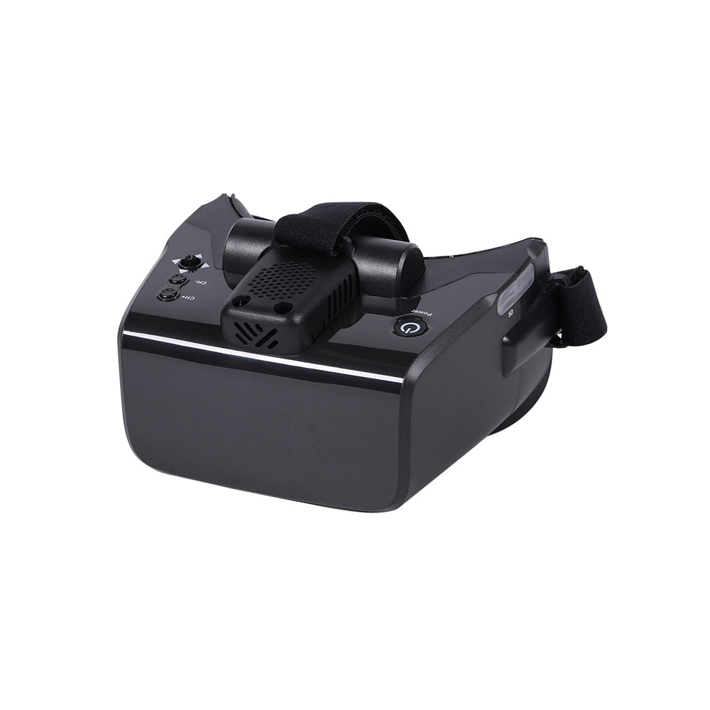 DirectFPV Fox Pro 1.3/2.4/4.9/5.8GHz 4 Inch 1136*640 OLED 50° FOV 50/60Fps FPV Video Goggles with DVR 18650 Battery 4H Runtime for RC FPV Drone