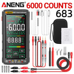 LinkMejor 683 Smart Multimeter High-end Touch 6000 Counts Multimetro Test Rechargeable Multitester AC/DC Voltage Tester Current Tool