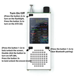 ATS120 Radio SI4732 ESP32 Bluetooth SSB FM 64-108MHz RDS/AM/LSB/USB Full Band Receiver