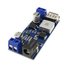 LinkMejor 30W 9-36V to 5V 6A Step-down Buck Converter Power Module USB Charging 5A High Power XH-M249
