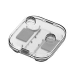 LinkMejor Clear Protector Shell for Switch 2 Protective Shell Protective Case Cover for Switch 2 Game Console/Game Controller
