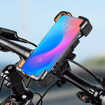 LinkMejor 360° Adjustable Rotation Bike Universal Phone Holder  4.5''-7.2'' Shockproof Anti-slip Mobile Phone Stand Motorcycle Bracket