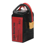 LinkMejor 6S 22.2V 1800mAh 120C 39.96Wh LiPo Battery XT60 Plug for RC Drone FPV Racing