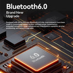 LinkMejor AC520 OWS Headset Wireless bluetooth 6.0 Earphone 14.2mm PE Composite Diaphragm IPX5 Waterproof Touch Control Earhooks Sports Headphones