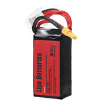 LinkMejor 4S 14.8V 700mAh 75C 10.36Wh LiPo Battery XT30 Plug for RC Drone FPV Racing