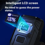 High-Powerful Type-C Rechargeable Flashlight Super Bright Beam Distance Built-in Battery Portable Work Light