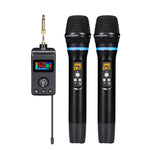LinkMejor M50 Wireless Microphone with DSP Anti-Feedback Echo bluetooth 5.0 Type-C Rechargeable LED Display Vocal Cut for Home KTV Karaoke Party PA Speaker Amplifier