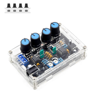 LinkMejor Signal Generator DIY Kit with ICL8038 High-Speed Op Amp Adjustable Frequency 5Hz-400KHz Duty Cycle 2-95% High Low Distortion Sine Wave