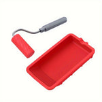 LinkMejor Silicone Glue Roller and Tray Carpenter Woodworking Glue Applicator Kit