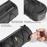 LinkMejor Handlebar Bag 2.5L Capacity 100% Polyester Waterproof Bicycle Frame Bag Multifunction Portable Shoulder Bag for LAOTIE SAMEBIKE MTB Bike