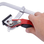 Quick Ratchet Track Saw Guide Rail Clamp MFT Clamp for MFT Table and Guide Rail System 200x60/300x60mm Suitable for Festool
