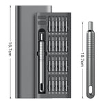 51-in-1 Manual Screwdriver Set with Strong Magnetic Functionality Aviation-grade Aluminum Alloy Shell Ergonomic Design Suitable for Various Screw Types