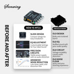 YS-MT21 Bluetooth Digital Amplifier Board 2.1 Channel 200W High-Power Dual Input Multi-layer Protection AUX Audio Subwoofer HIFI Amplifier Board